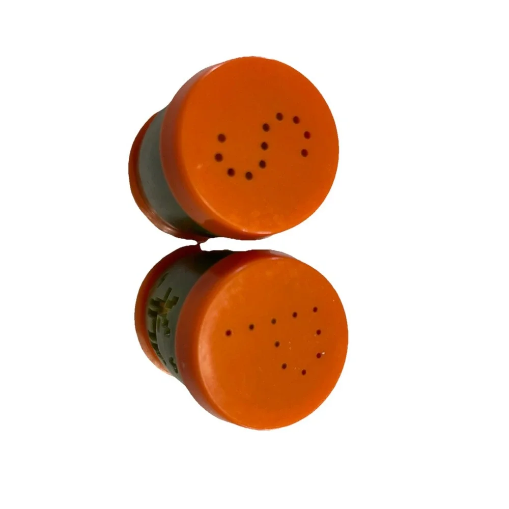 St Labre Indian School Montana Native American PLASTIC SALT AND PEPPER‎ SHAKERS